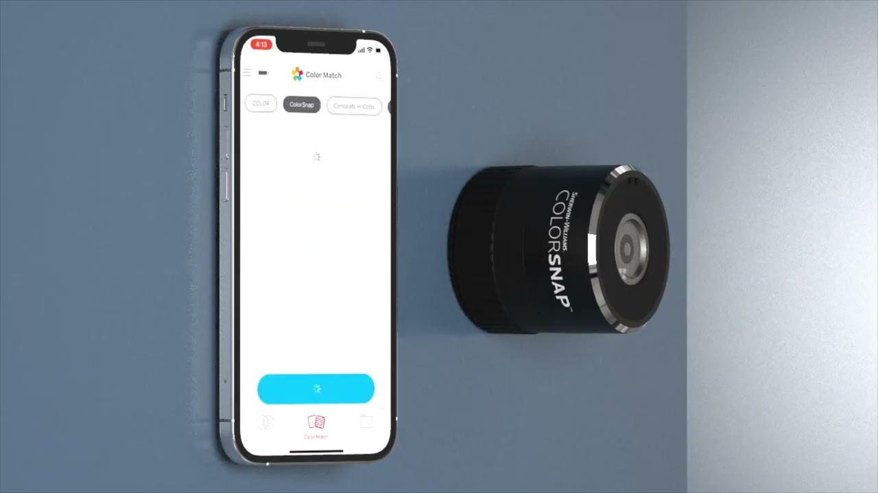Paint Color Match System  Sherwin-Williams  ColorSnap<sup><small>®</small></sup> Match Pro