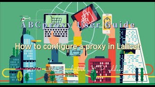 How to configure the browser environment with ABCproxy in Lalicat browser