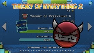 Theory of Everything 2 (#1 Demon Complete) - Geometry Dash (Phone Gameplay)