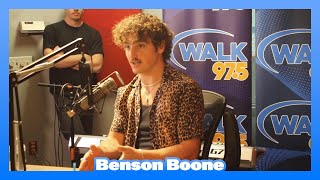 Benson Boone Talks To Christina Kay