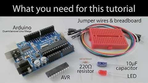 Programming an AVR with the Arduino