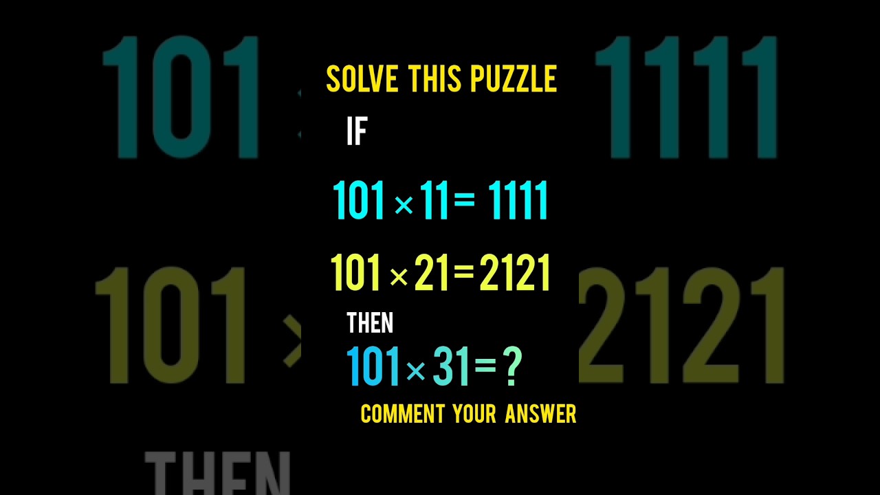 Maths puzzle 645 