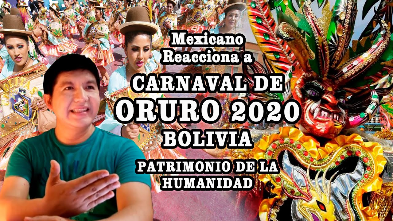 CARNAVAL de ORURO 2020 | Bolivia | Mexicano Reacciona