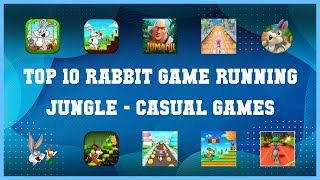 Top 10 Rabbit Game Running Jungle Android Games screenshot 4