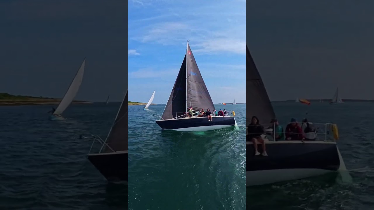 Would You Risk This Cross? #sailing #racing #yachting