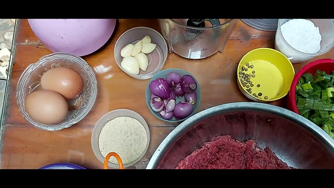 tutorial membuat bakso 
