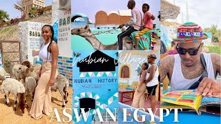 LEARNING ABOUT THE NUBIAN PEOPLE IN ASWAN EGYPT