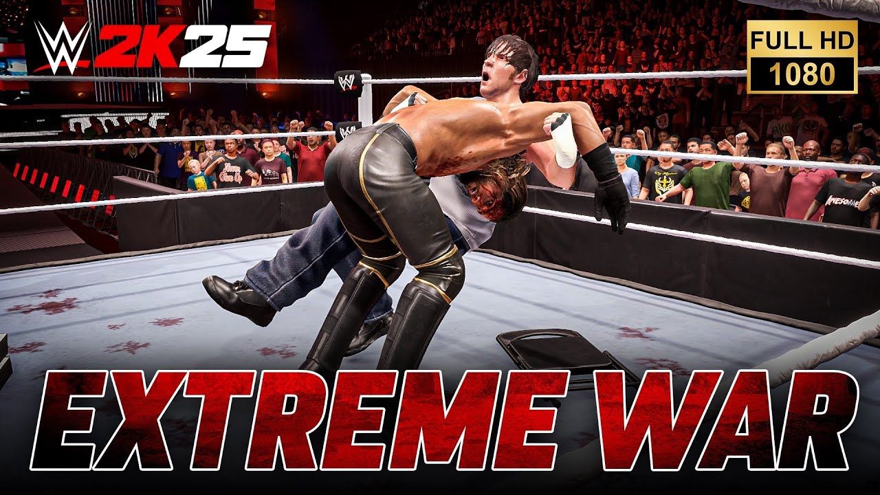 WWE 2K25: Dean Ambrose vs Seth Rollins Extreme Rules - Shield Betrayal Revisited at Raw 2014