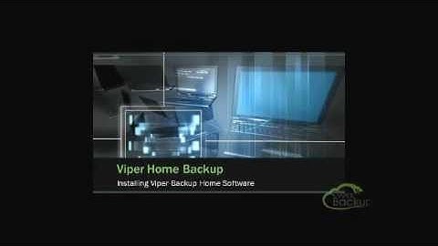 Installation of Viper Backup - Online Backup & Recovery Software - Cloud Storage