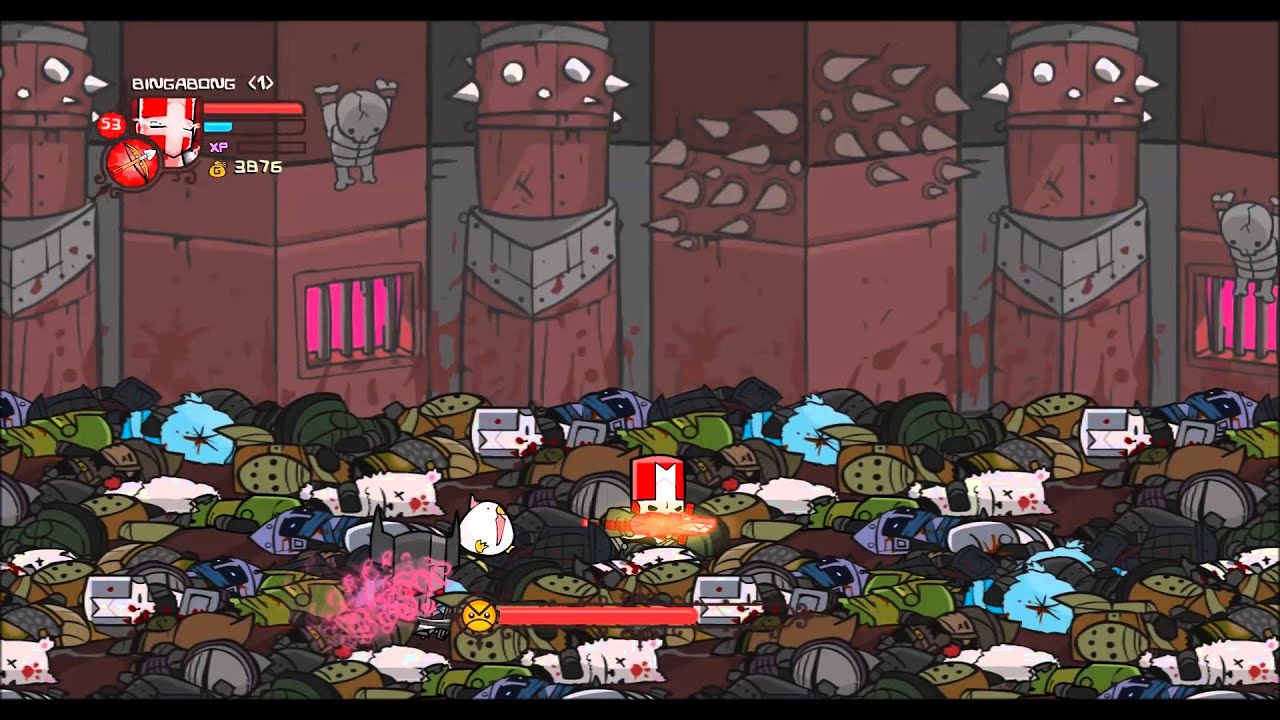 Castle Crashers Necromancer Boss - YouTube