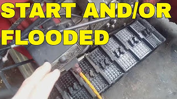 HOW TO Pull/Electric Start A Flooded Honda Snowblower