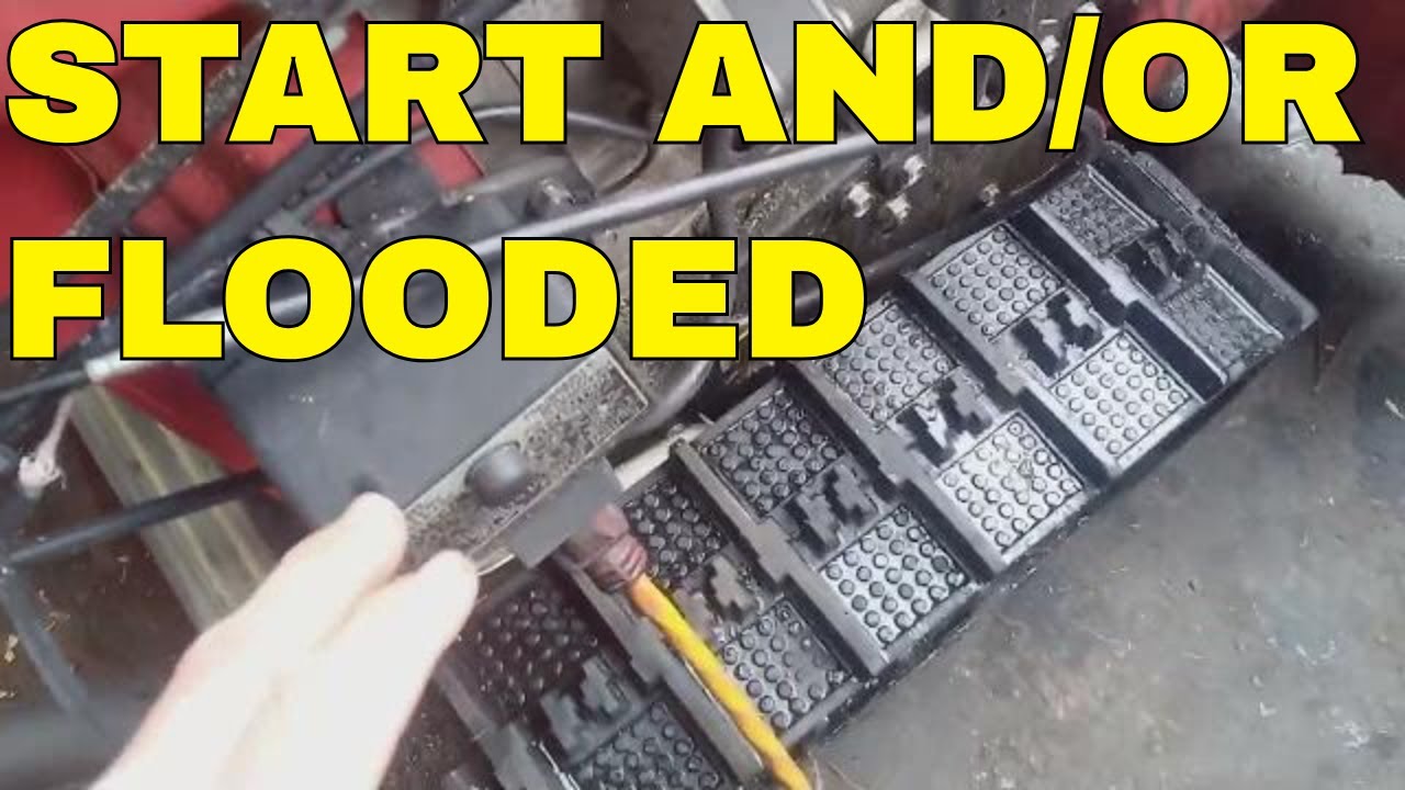 HOW TO Pull/Electric Start A Flooded Honda Snowblower YouTube