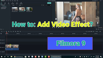 How to add Video Effect In Filmora 9 - Tutorial For Beginners