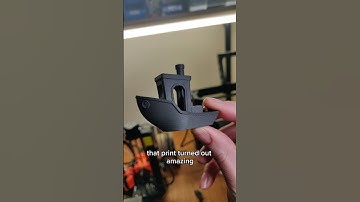 Insanely Expensive 3D benchy from Tungsten Radiation Shielding!