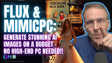 Run Flux with NO GPU! 2 Easy Methods!