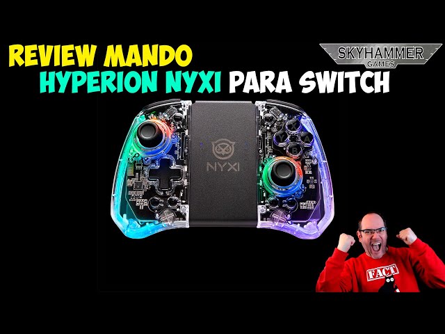 Nyxi Hyperion Control Para Nintendo Switch Envío Gratis