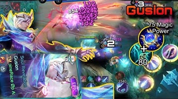 Gusion Hyper Gameplay Moba#gusionhyper #mobilelegends#gusionfreestyle#mlbbcreatorcamp #moba55creator