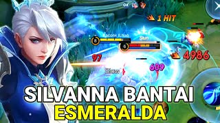 SILVANNA BANTAI ESMERALDA DI EXPLANE | SILVANNA AUTO PAKE BUILD TERKUAT COUNTER ESMERALDA | MLBB