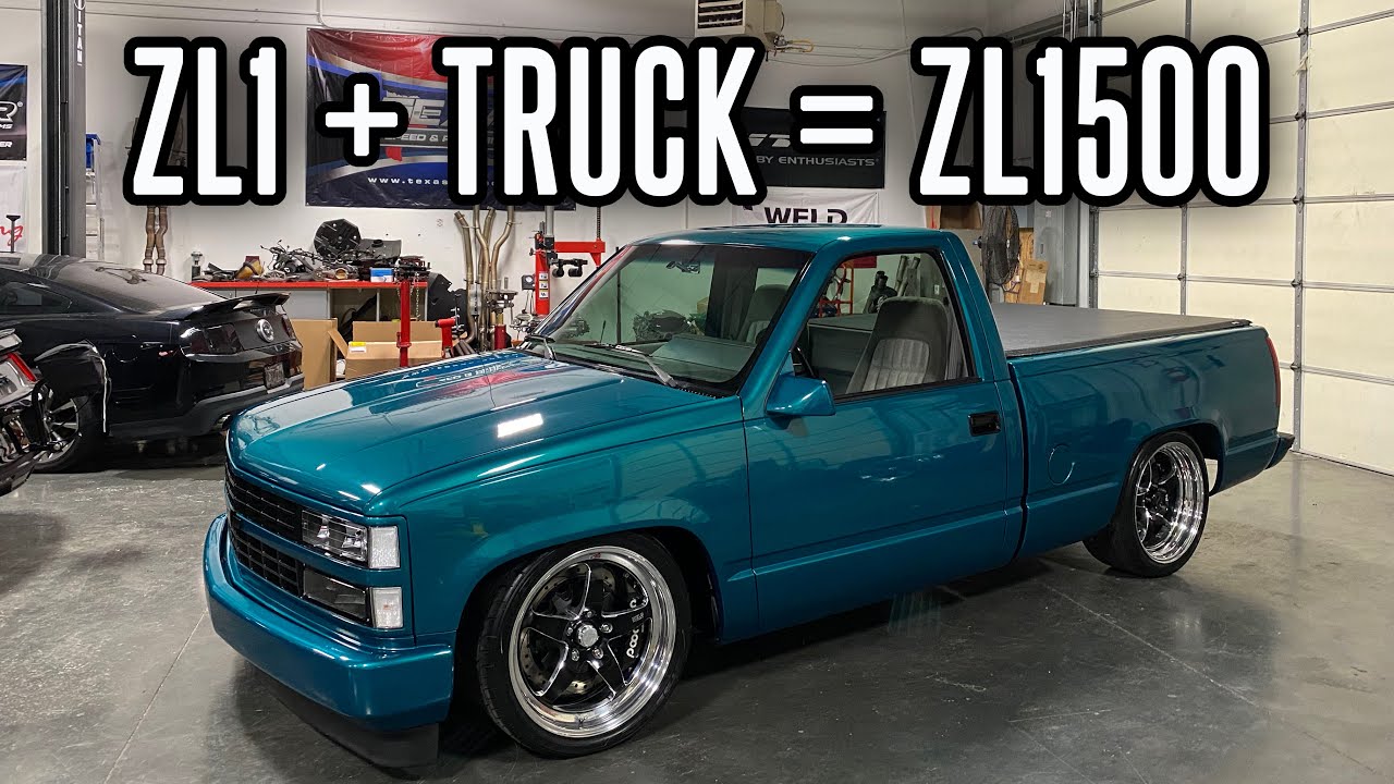 I put my record setting 2019 ZL1 drivetrain in a 1993 truck. The end result is AMAZING! YouTube