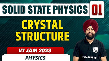Crystal Structure | Solid State Physics 01| Physics | IIT JAM 2023