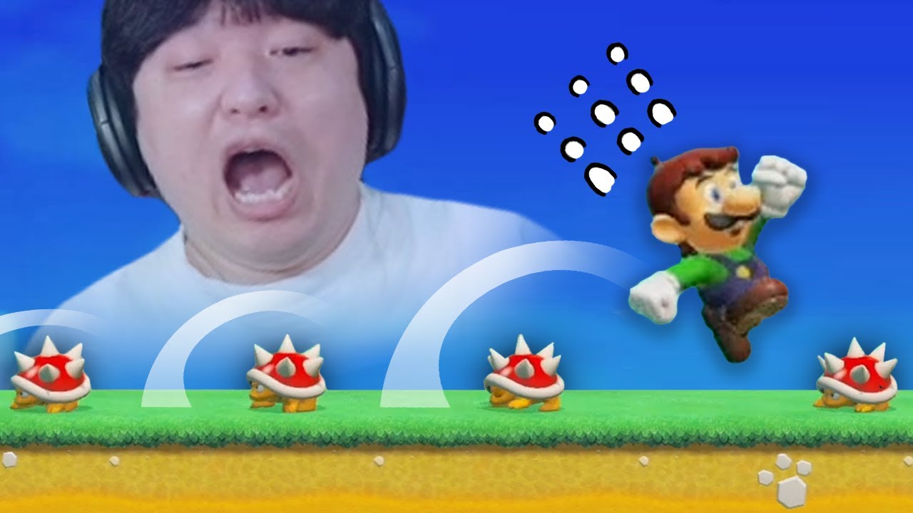 마리오 경력 30년차의 화려한 컨트롤