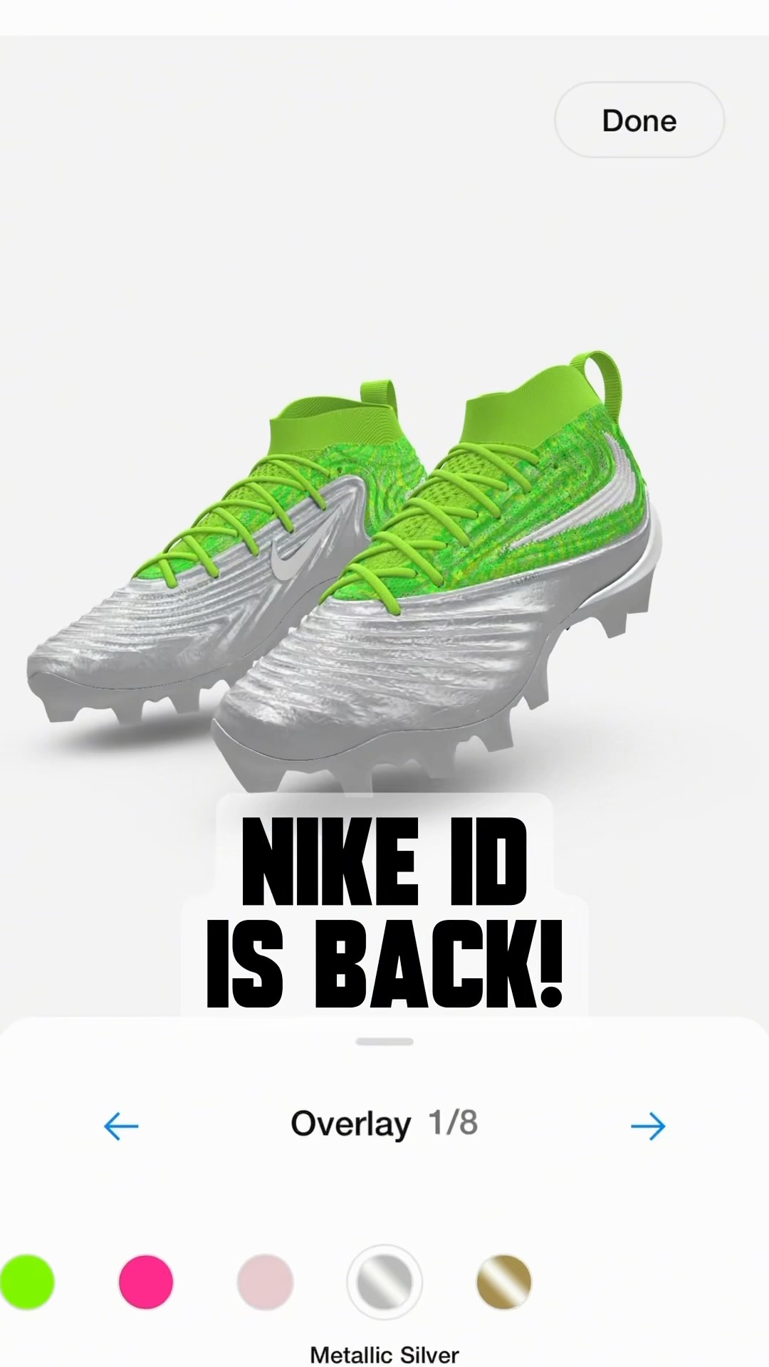 Nike By You is BACK 🔥 #Football #Cleats #Nike #NikeByYou - YouTube