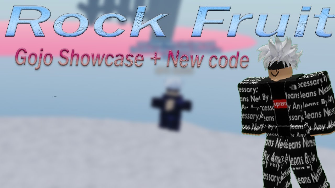 Roblox Rock Fruit Gojo Showcase + New Code YouTube