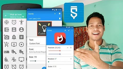 icon creator new project in sketchware pro #AndroidAppdeveloper#sketchware #aauraparti