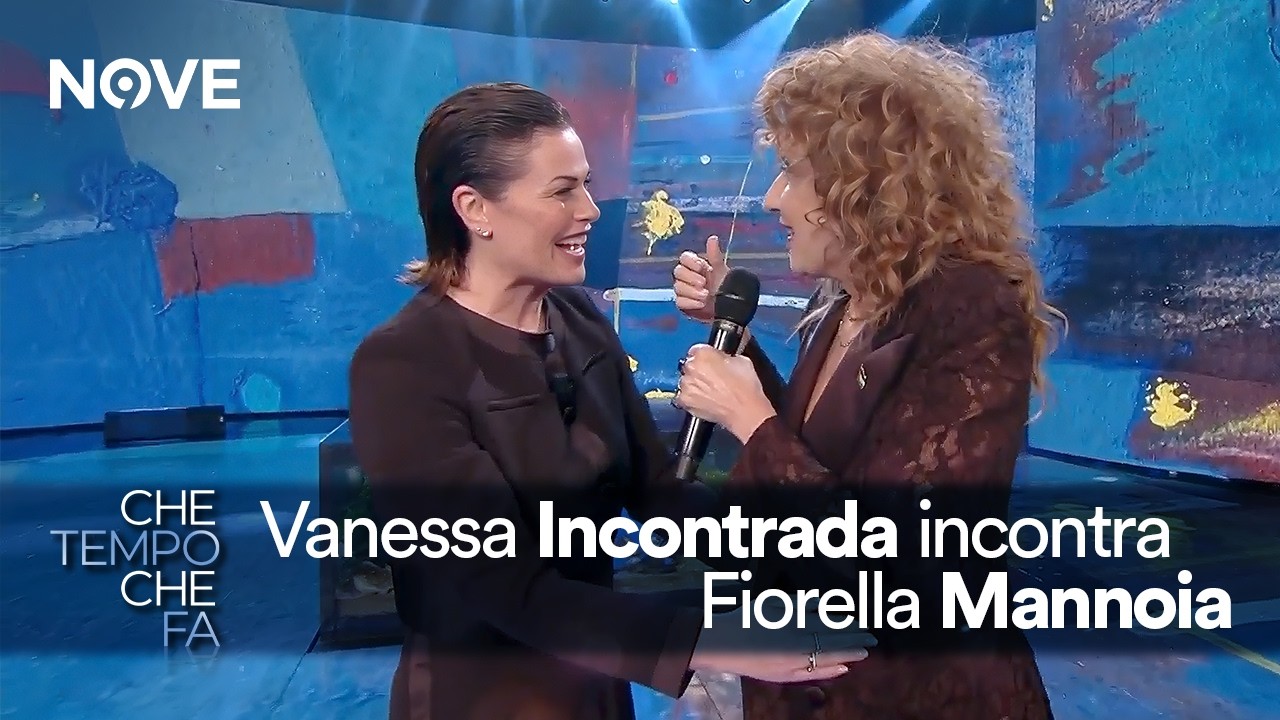 Vanessa Incontrada incontra Fiorella Mannoia | Che tempo che fa