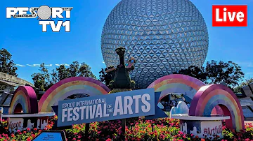 🔴Live: Epcot Festival of the Arts - Daytime Live Stream - 1-24-19 - Walt Disney World