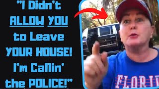 r\/PettyRevenge - Karen Neighbor Calls Cops On MY BABY For Trespassing! Gets Taught a Lesson.