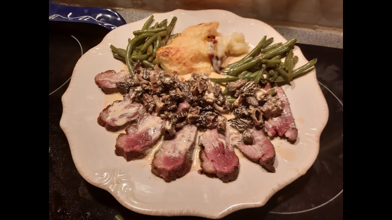 Magrets De Canard Aux Morilles