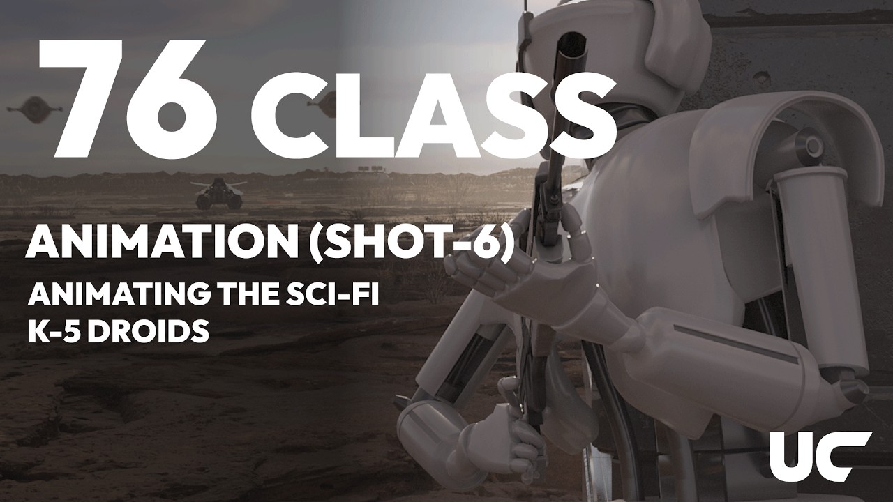 Unreal Engine for Films & Cinematics 2026 | Animating K-5 Droids Shot-6 ...