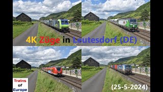 4K Züge In Leutesdorf De 25-5-2024