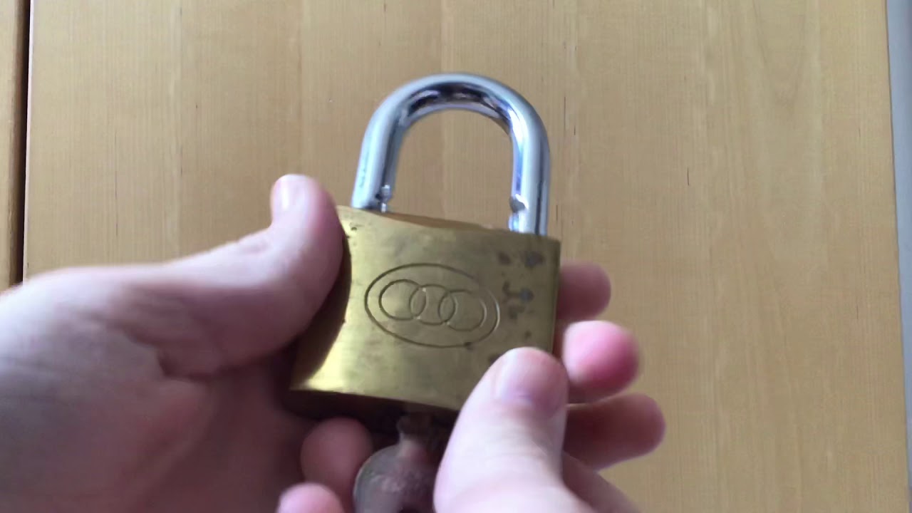 Unlocking My Tri Circle 265 Padlock YouTube