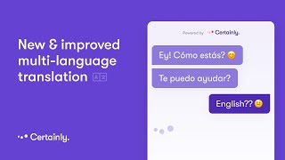New and improved multi-language translation | Certainly