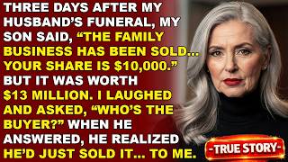 Celebrity My son said, “The family business has been sold. Your share is $10K,” but it was worth $13 million Net Worth
