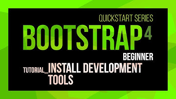 Bootstrap project - Installing the development tools - Notepad++