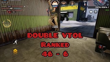 Getting Double VTOL In Legendary Ranked | CoD mobile | (15 KillStreak, Spawn Trap, 7x Multi Kill)