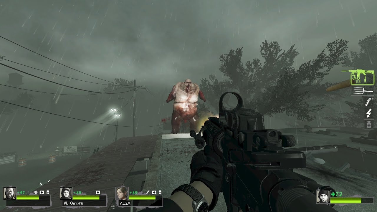 Left 4 Dead 2 Expert Gameplay M4A1 Tactical MW2022 and AK-47 Nightwish Weapon Anim Mod