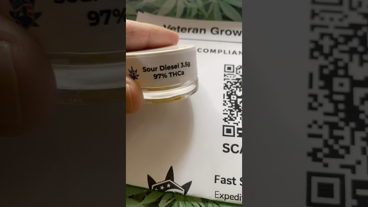 Sour Diesel THCa crumble Veteran Grown Hemp 🔥⚡️ 