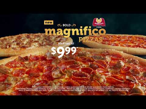 Marco's Pizza - New Magnifico Pizzas are here starting at $9.99