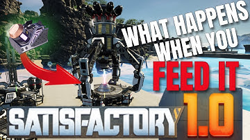 What Happens When You Feed ALIEN POWER MATRIX into the ALIEN POWER AUGMENTER? | Satisfactory 1.0