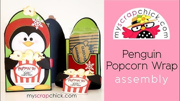 Penguin Popcorn Wrap Svg Tutorial from MyScrapChick