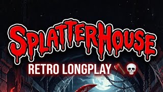 Splatterhouse (1988) Retro Longplay Full Walkthrough • Arcade/TurboGrafx-16