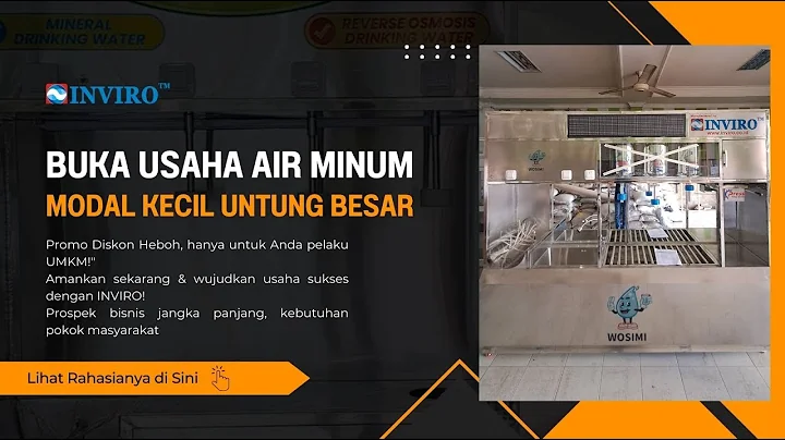Depot Air Minum Isi Ulang Mineral & RO 2000 Gpd 🤩 ,