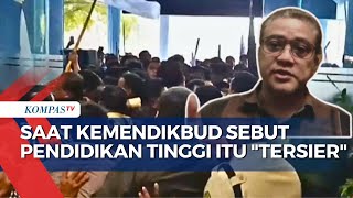 Polemik UKT Mahal Kemendikbud Sebut Pendidikan Tinggi itu Tersier, DPR Desak Aturan ini Dicabut