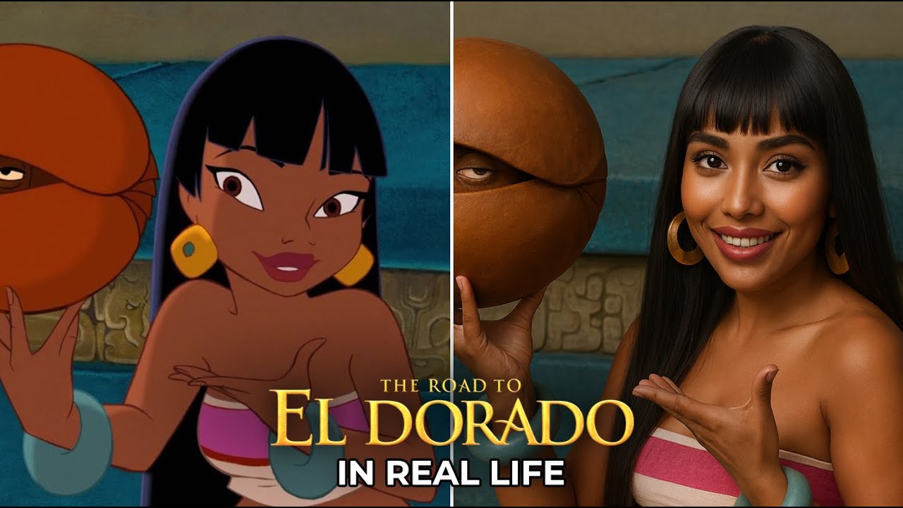 The Road to El Dorado in REAL LIFE | AI Art Transformation - YouTube