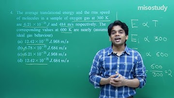 JEE Physics | 13. Kinetic Theory | JEE Main Pattern Question Exercise | In English | by Misostudy