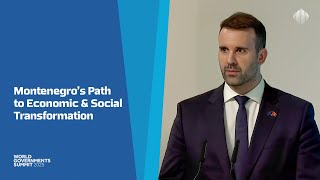 Montes Path To Economic & Social Transformation H.e. Milojko Spajić